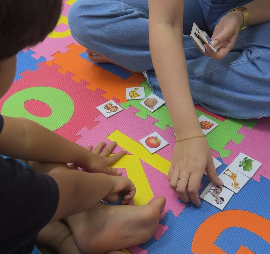 Materiais usados em uma atividade do NACE.